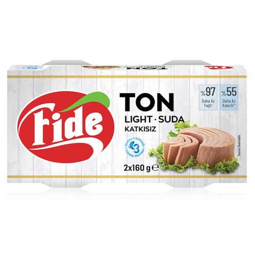 Light Ton Balığı 2 x 160 G (2'li Paket)