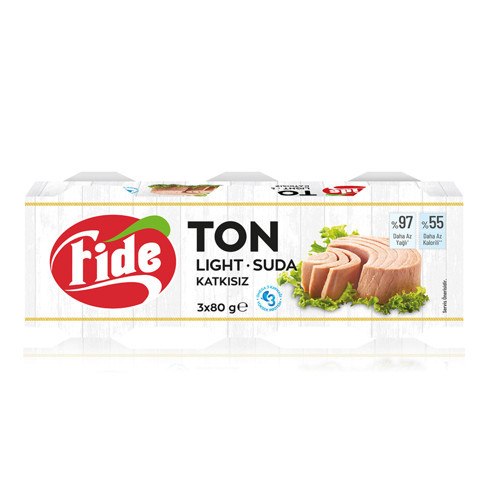 Light Ton Balığı 3X80 G (2'li Paket)