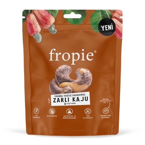 Fırında Yağsız Kavrulmuş Zarlı Kaju 75 G (3'li Paket)