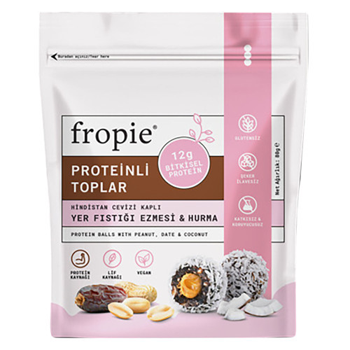 Yer Fıstığı Hurma Proteinli Toplar 80 G (7'li Paket)