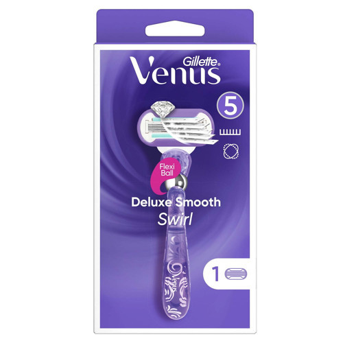 Extra Smooth Swirl Tıraş Makinesi + Yedek Başlık (5'li Paket)