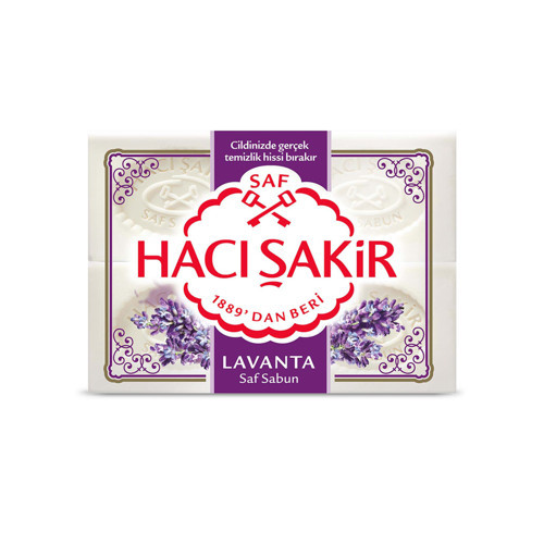 Lavanta Beyaz Kalıp Sabun 4 x 150 G (4'li Paket)