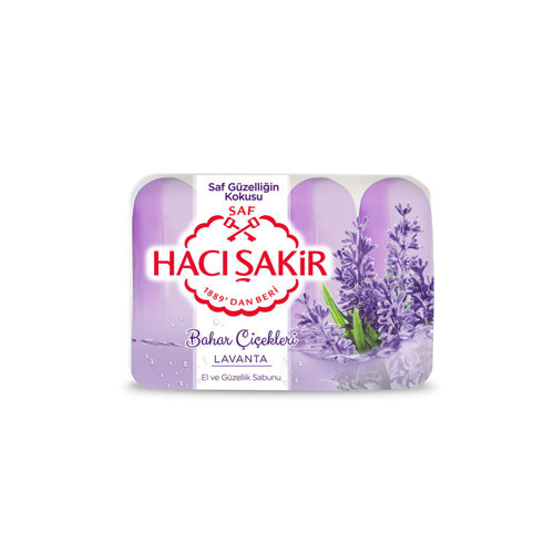 Bahar Çiçekleri Lavanta Güzellik Sabunu 4X70 G (3'li Paket)