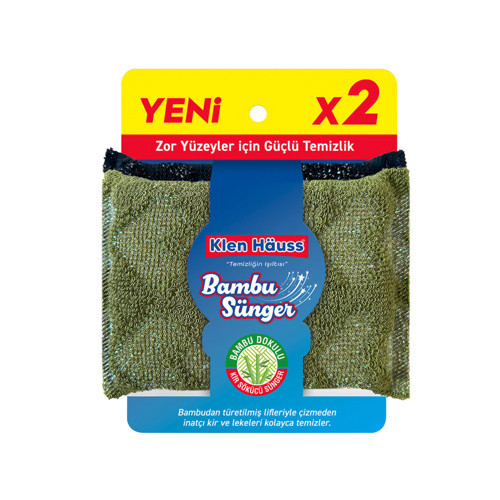 Bambu Sünger 2'li (7'li Paket)