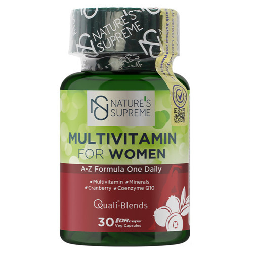 Nature's Supreme Multivitamin For Women 30 Kapsül (4'li Paket)