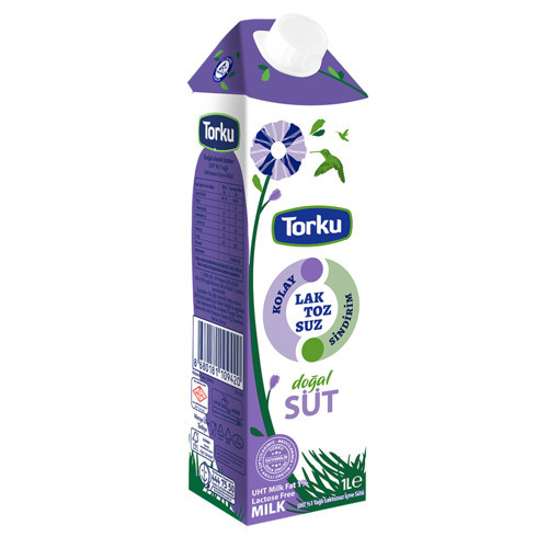 Laktozsuz Süt 1 L (6'li Paket)