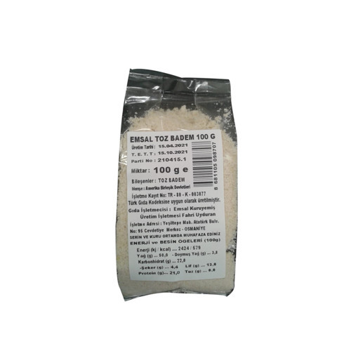 Toz Badem 100 G (8'li Paket)