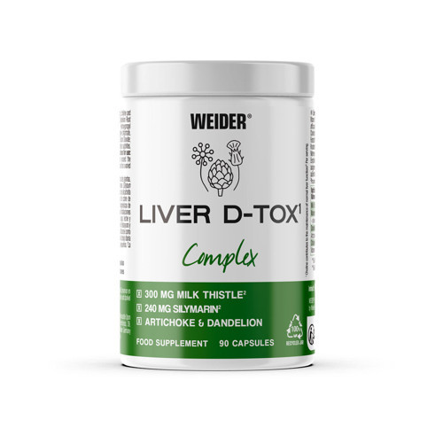 Liver Detox B6 Complex (Milk thistle+Artichoke+Dandelion) – 90 caps