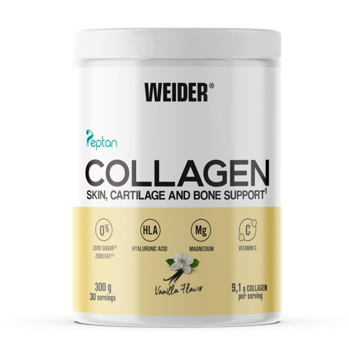 Collagen Kolajen Vanilla Hydrolysed Collagen 100% Mag Vitamin C Sugar-Free Skin Bones Hair