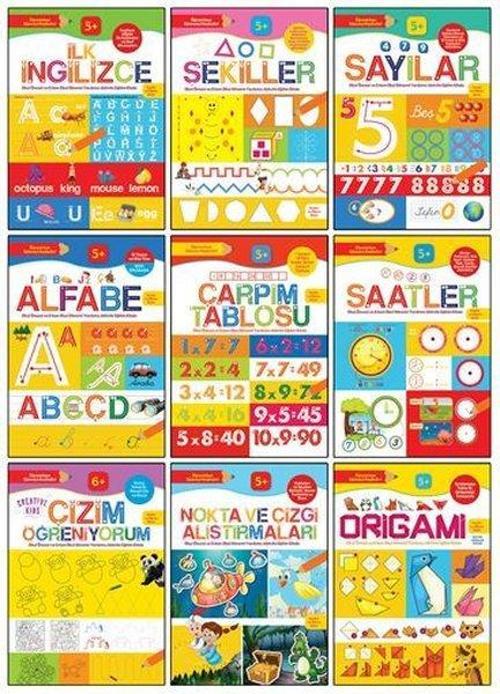Keşfet ve Öğren Seti-9 Kitap Takım