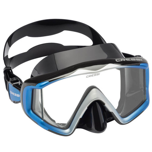 Liberty Triside Dalış Maskesi BLACK - BLUE