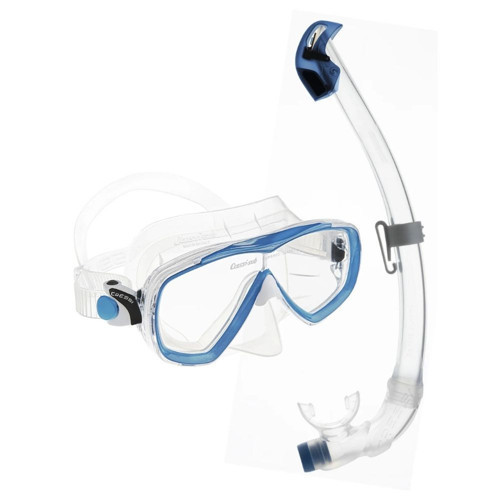 Estrella + Seal Dry Maske Şnorkel Seti CLEAR-AZURE