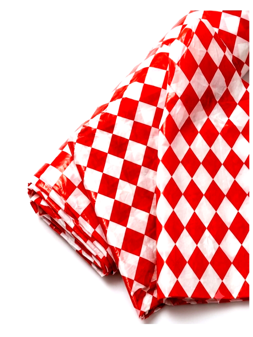 Uçurtma Naylonu Kırmızı-Beyaz 0,5Mic 80X90Cm -- 2 adet