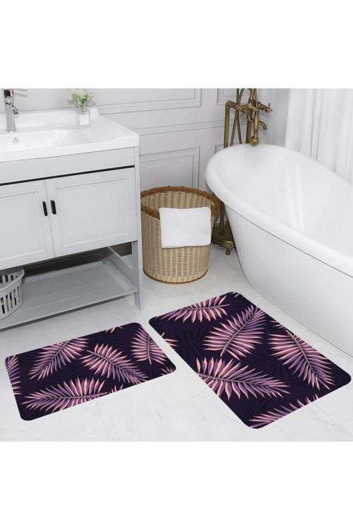 Dijital Baskılı 2'Li Banyo Paspas Takımı Rvg5220