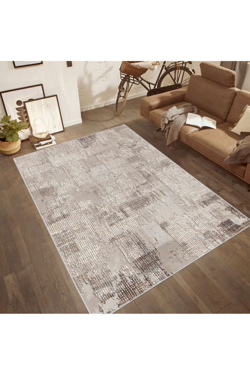 Dijital Baskı Yıkanabilir Kaymaz Taban Salon Halısı Rvg0530