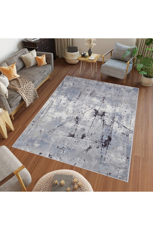 Dijital Baskı Yıkanabilir Kaymaz Taban Salon Halısı Rvg0446