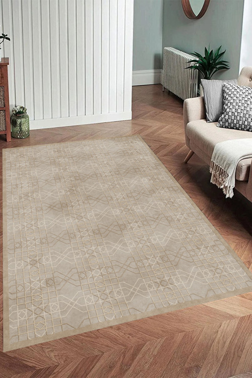 Dijital Baskı Yıkanabilir Kaymaz Taban Salon Halısı Ve Yolluk Rv106-Fnl412