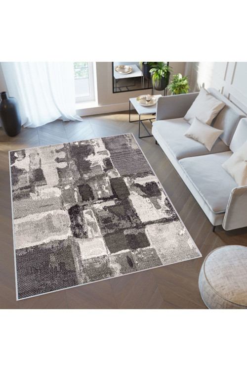 Dijital Baskı Yıkanabilir Kaymaz Taban Salon Halısı Rvg0340