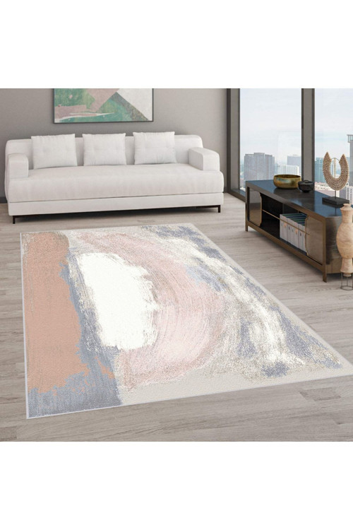 Dijital Baskı Yıkanabilir Kaymaz Taban Salon Halısı Rvg0609
