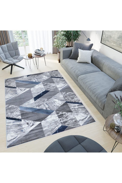 Dijital Baskı Yıkanabilir Kaymaz Taban Salon Halısı Rvg0426