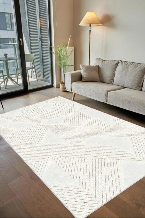 Yıkanabilir, Baskılı, Kaymaz Taban Salon, Mutfak, Yatak Odası Halı Ve Yolluk Rvghm0026