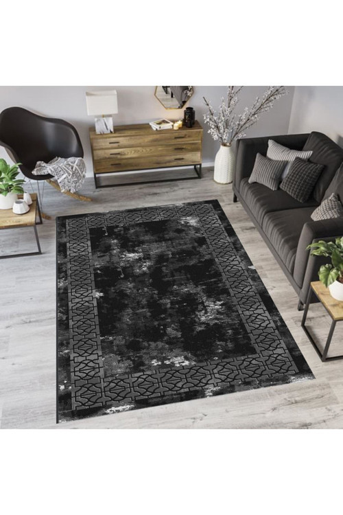 Dijital Baskı Yıkanabilir Kaymaz Taban Salon Halısı Rvg0582-Sm33