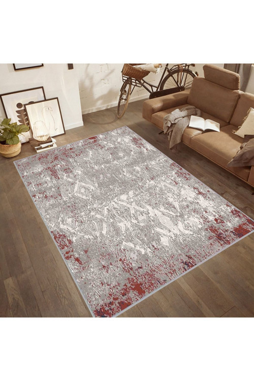 Dijital Baskı Yıkanabilir Kaymaz Taban Salon Halısı Rvg0548