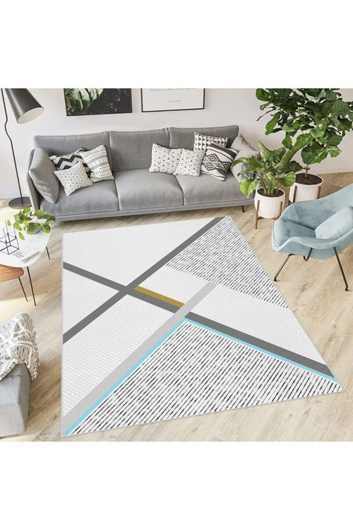 Dijital Baskı Yıkanabilir Kaymaz Taban Salon Halısı Rvg1852-Sm365