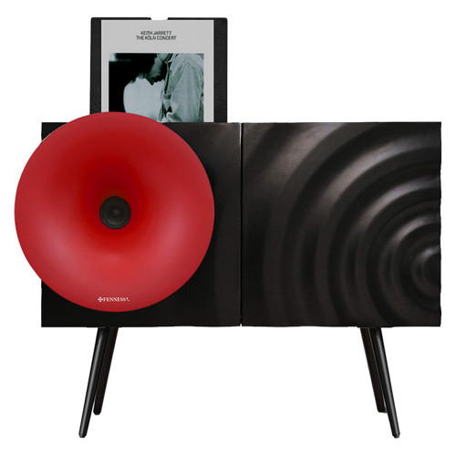 Kresling i7s Kırmızı Bluetooth Hoparlörlü 100W Hi-Fi Pikap, Plakçalar