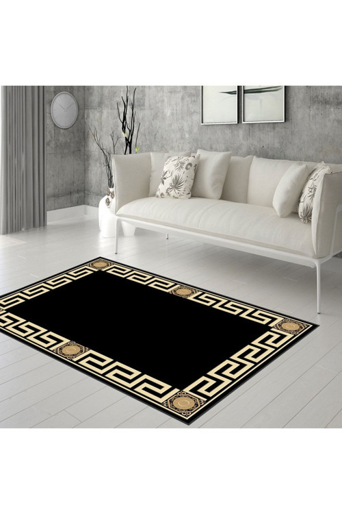 Dijital Baskı Yıkanabilir Kaymaz Taban Salon Halısı Rvg0288-Sd528