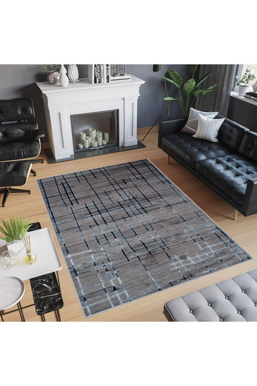 Dijital Baskı Yıkanabilir Kaymaz Taban Salon Halısı Rvg0472