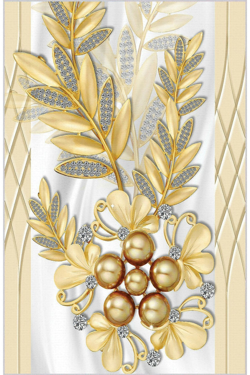 Dijital Baskı Yıkanabilir Kaymaz Taban Salon Halısı Rvg1841-Sm241