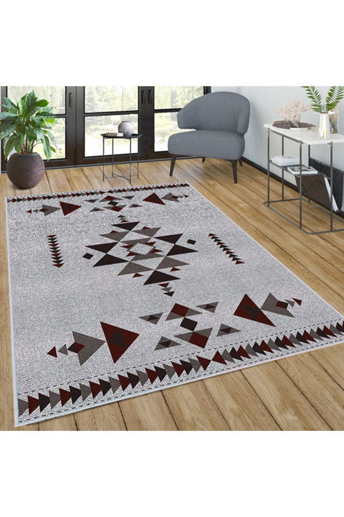 Dijital Baskı Yıkanabilir Kaymaz Taban Salon Halısı Rvg0038-Sd1058