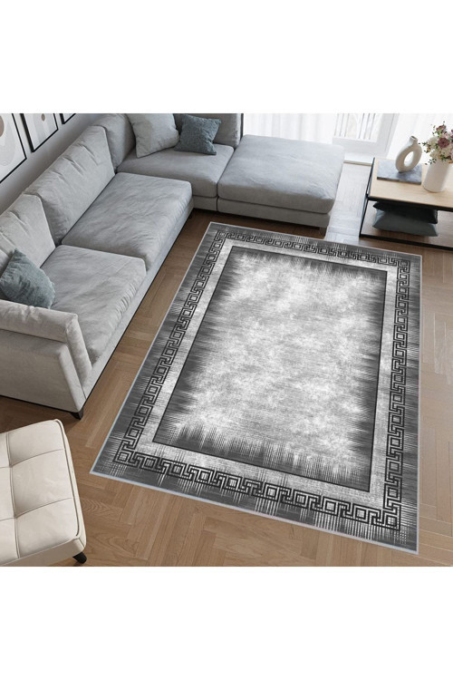 Dijital Baskı Yıkanabilir Kaymaz Taban Salon Halısı Rvg0476