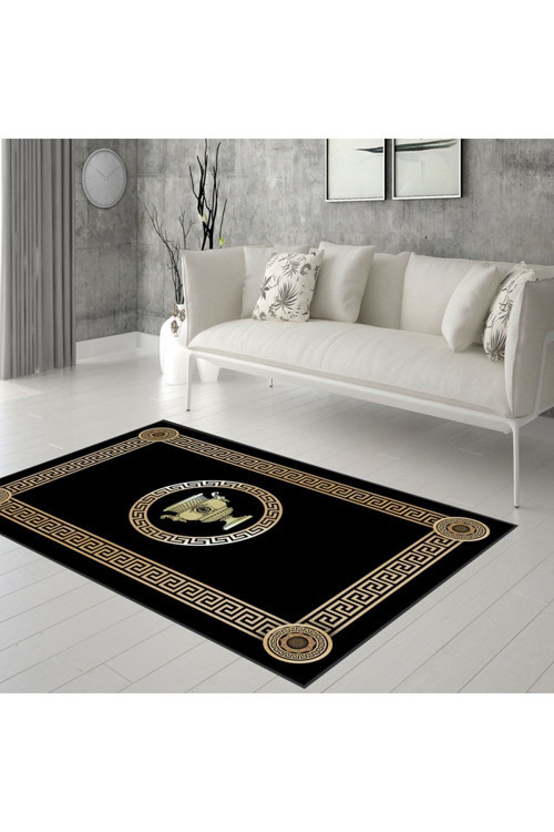 Dijital Baskı Yıkanabilir Kaymaz Taban Salon Halısı Rvg0287-Sd527