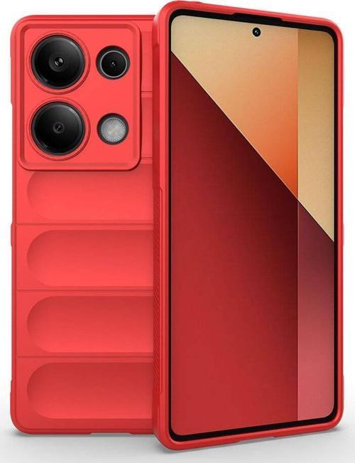 Redmi Note 13 Pro 4G Kılıf Esnek TPU Oyuklu Arka Yüzey Tasarımlı Etnik Silikon Kapak