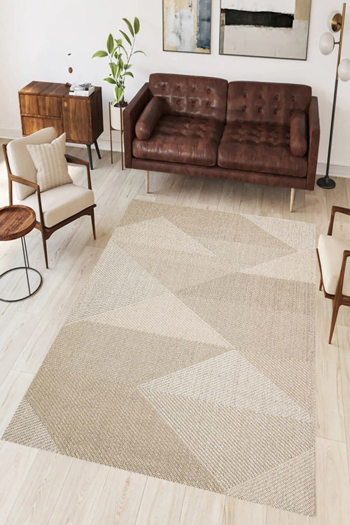 Yıkanabilir, Baskılı, Kaymaz Taban Salon, Mutfak, Yatak Odası Halı Ve Yolluk R-Lna0047