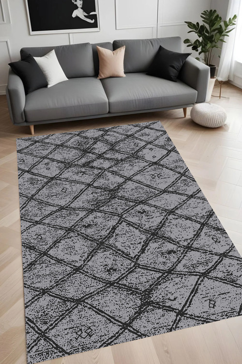 Dijital Baskı Yıkanabilir Kaymaz Taban Salon Halısı Ve Yolluk Rv032-Fnl296