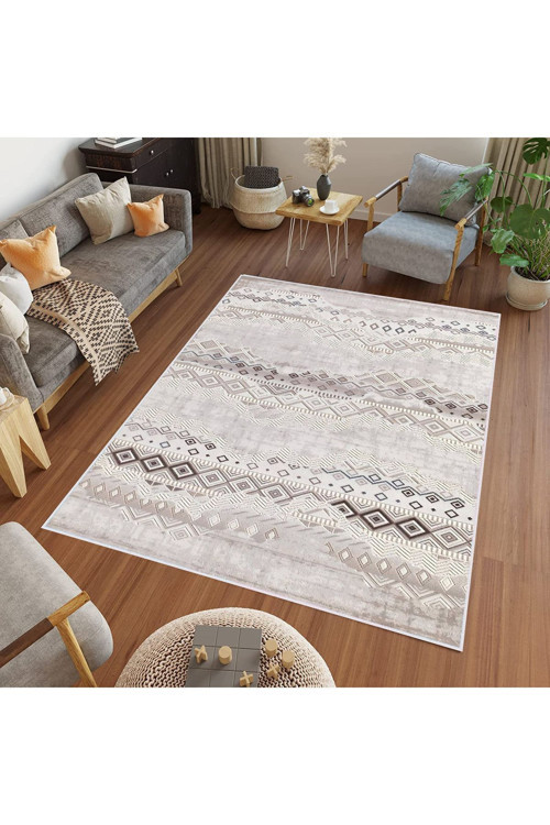 Dijital Baskı Yıkanabilir Kaymaz Taban Salon Halısı Ve Yolluk Lna0725