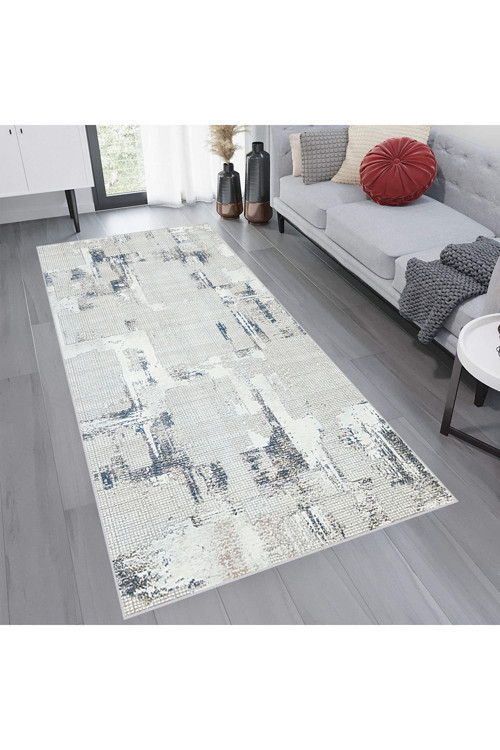 Dijital Baskı Yıkanabilir Kaymaz Taban Salon Halısı Ve Yolluk Rvg0747