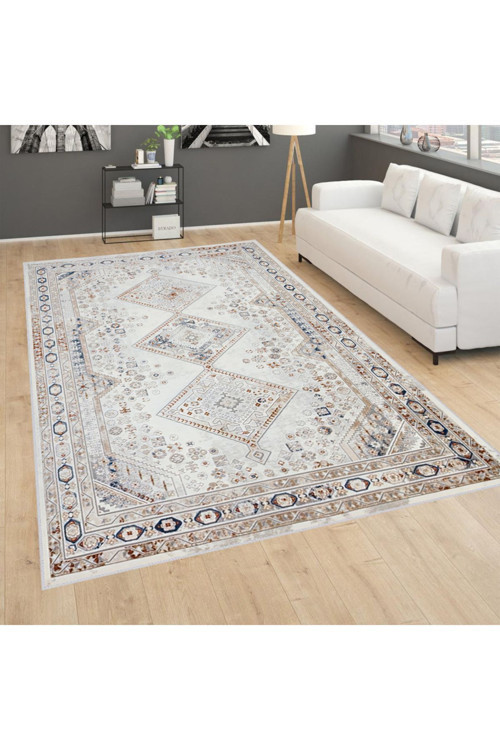 Dijital Baskı Yıkanabilir Kaymaz Taban Salon Halısı Ve Yolluk Rvg0779