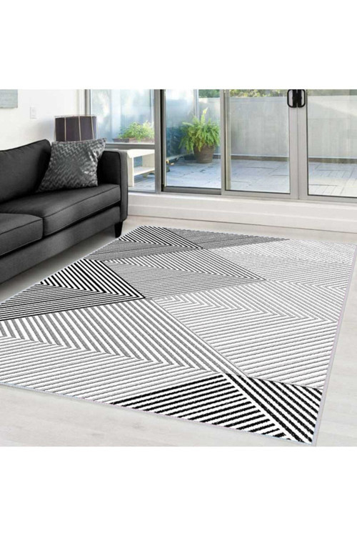 Dijital Baskı Yıkanabilir Kaymaz Taban Salon Halısı Rvg0007-Sd540