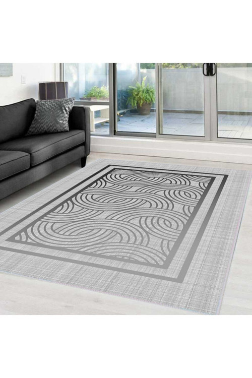 Dijital Baskı Yıkanabilir Kaymaz Taban Salon Halısı Rvg0017-Sd839