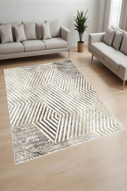 Dijital Baskı Yıkanabilir Kaymaz Taban Salon Halısı Ve Yolluk Rv094-Fnl381