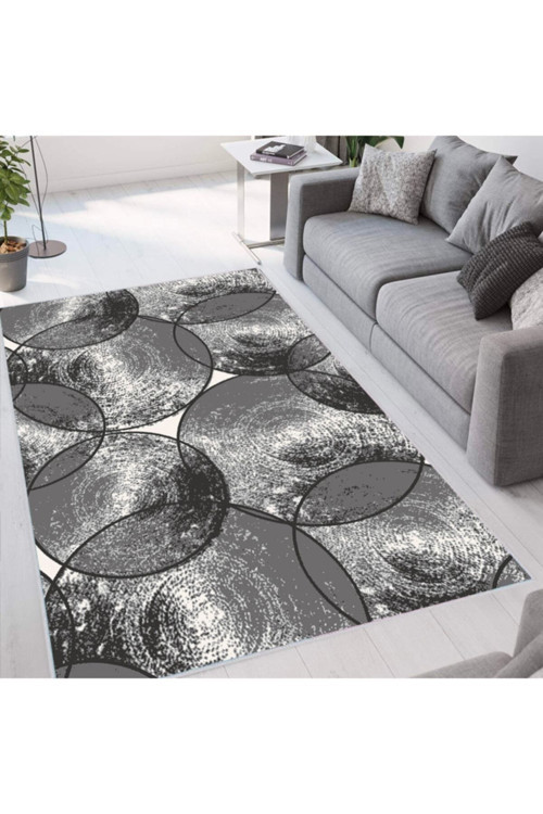 Dijital Baskı Yıkanabilir Kaymaz Taban Salon Halısı Rvg1661