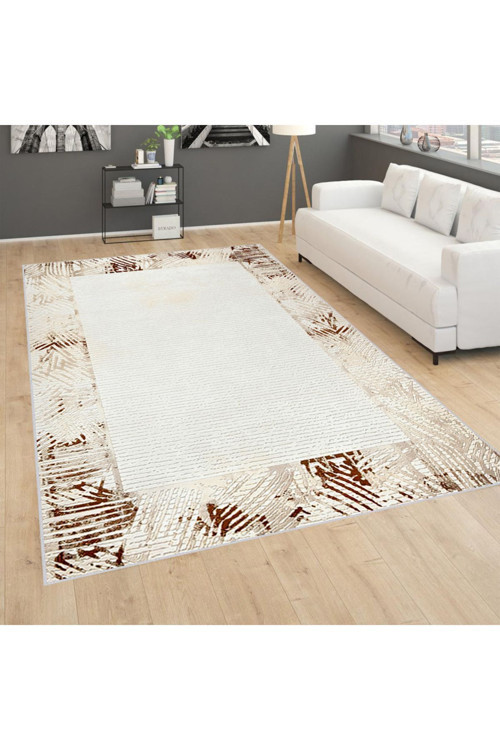 Dijital Baskı Yıkanabilir Kaymaz Taban Salon Halısı Ve Yolluk Rvg0758