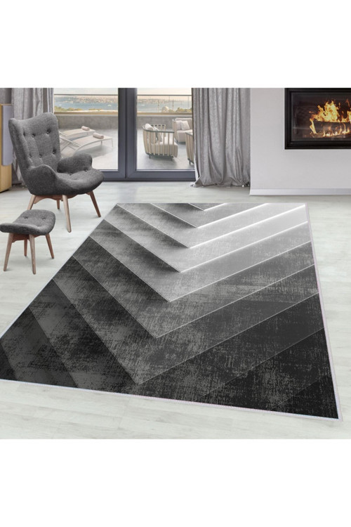 Dijital Baskı Yıkanabilir Kaymaz Taban Salon Halısı Rvg1609