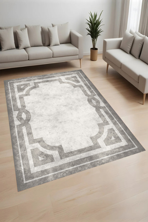 Dijital Baskı Yıkanabilir Kaymaz Taban Salon Halısı Ve Yolluk Rv058-Fnl331