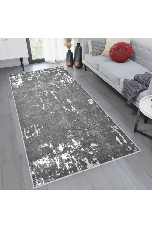 Dijital Baskı Yıkanabilir Kaymaz Taban Salon Halısı Rvg1766