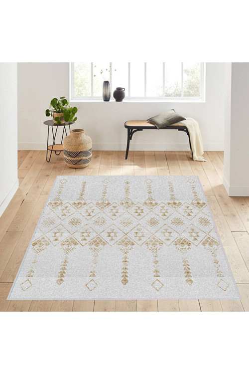 Dijital Baskı Yıkanabilir Kaymaz Taban Salon Halısı Rvg0205-Sd612